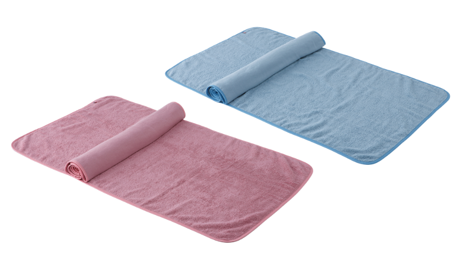 今治睡眠用タオル2 水色 新品未開封 会員様限定｜洗い替え割引価格 
